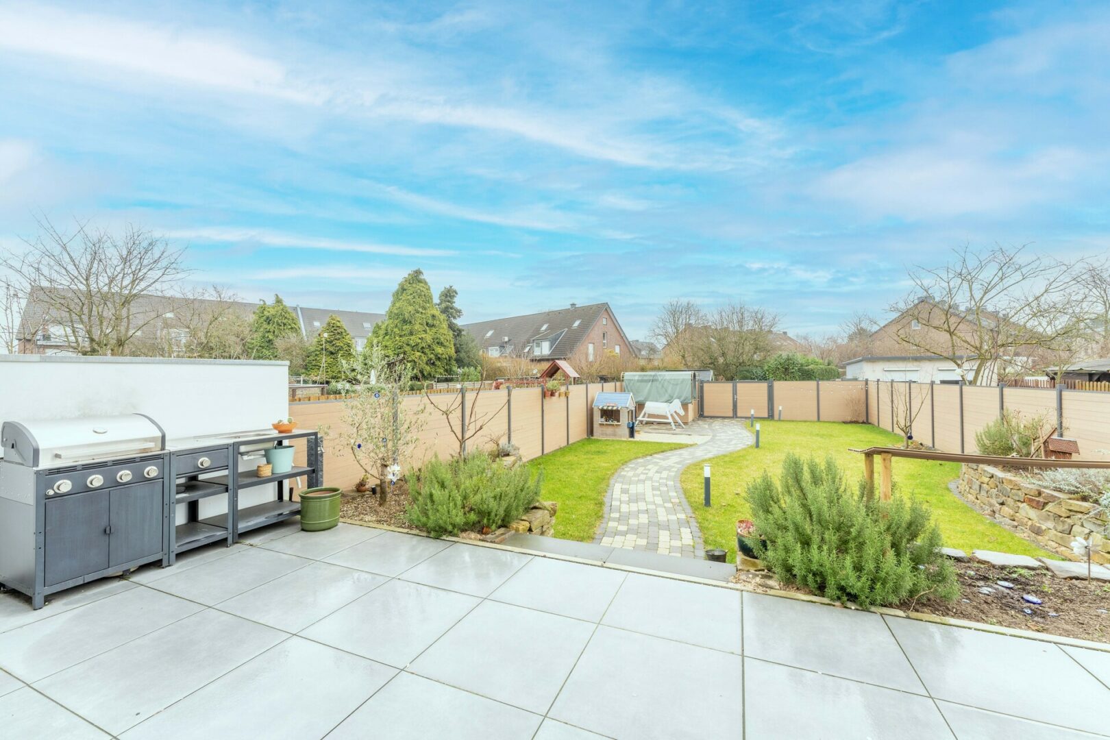 Gartenaufnahme
